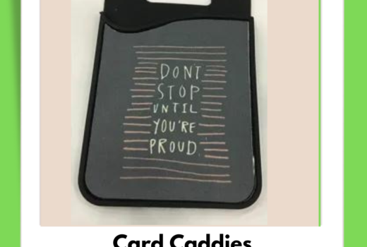Custom Cell Phone Card Caddies