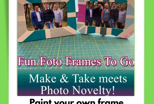 Paint your own photo frame